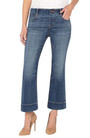gia flare wide hem Amana by Liverpool