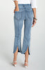 Gia glider crop flare tulip back slit Bryce Canyon by Liverpool