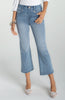 Gia glider crop flare tulip back slit Bryce Canyon by Liverpool