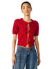Sereia Cardigan Dark Red by Steve Madden