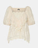 Vickie top cream by Steve Madden