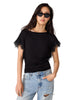 Paloma knit top black by Steve Madden