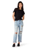 Paloma knit top black by Steve Madden