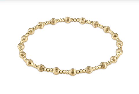 Dignity Sincerity Mixed Metal 4mm Bracelet by Enewton