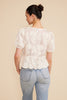 Xena tie detail top by Lucy Paris