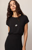 Anika Midi dress black by Z Supply