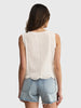 Tomi embroidered tank white by Z Supply