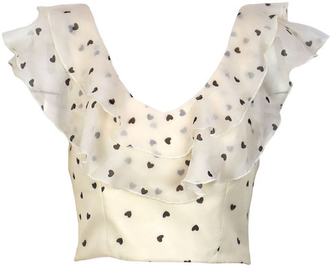 Gia Ruffle Top by Lucy Paris