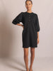 Butter modal henley embroidered mini dress by: P cill