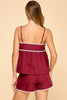 Burgundy ric rac tank by TCEC