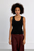 Lili Sidonio by Molly Bracken black studded tank