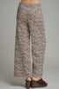 Zebra print wide leg pants by Entro