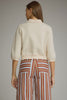 Dog print collared cardigan by Entro