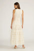 Francia tiered dress cream by Lucy Paris