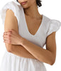 Gray dress white by Steve Madden