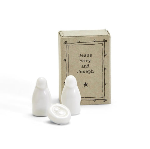 Nativity matchbox by Twos Company