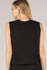 Scuba Modal Round Neck Slvless Top Black by Before you