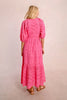 hot pink eyelet maxi by Molly Bracken