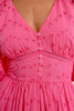 hot pink eyelet maxi by Molly Bracken