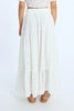 English embroidery maxi skirt by Molly Bracken