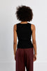 Lili Sidonio by Molly Bracken black studded tank