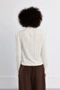 High neck long sleeve lace top by Molly Bracken