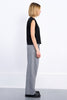 Black shoulder pad tee with bling by Molly Bracken