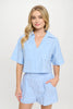 Cerulean stripe top by Meet me in Santorini