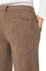 Kelsey wide leg brown camel herringbone by Liverpool