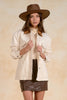 Off white barn jacket by Elan