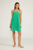 Ynez mini green dress by Lucy Paris